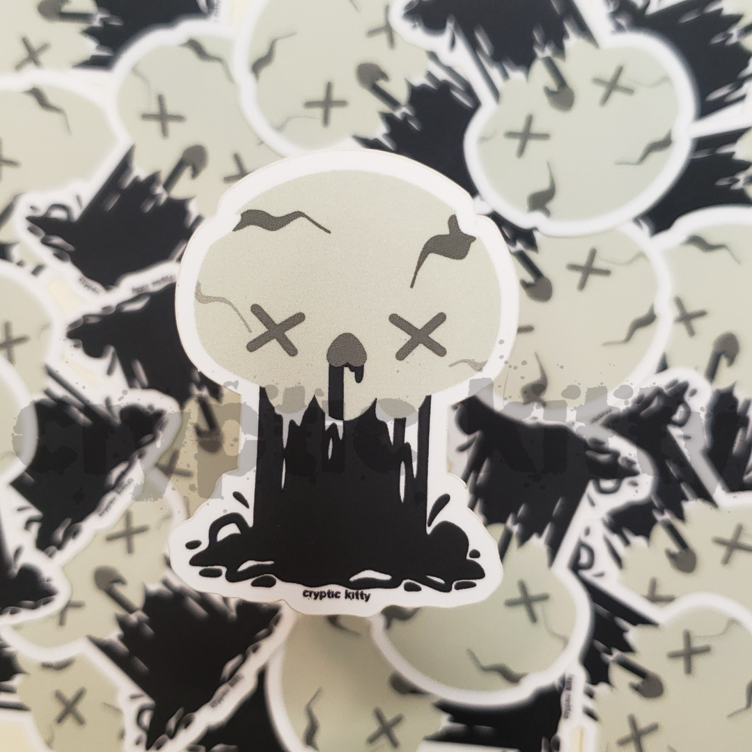 deathly ill sticker