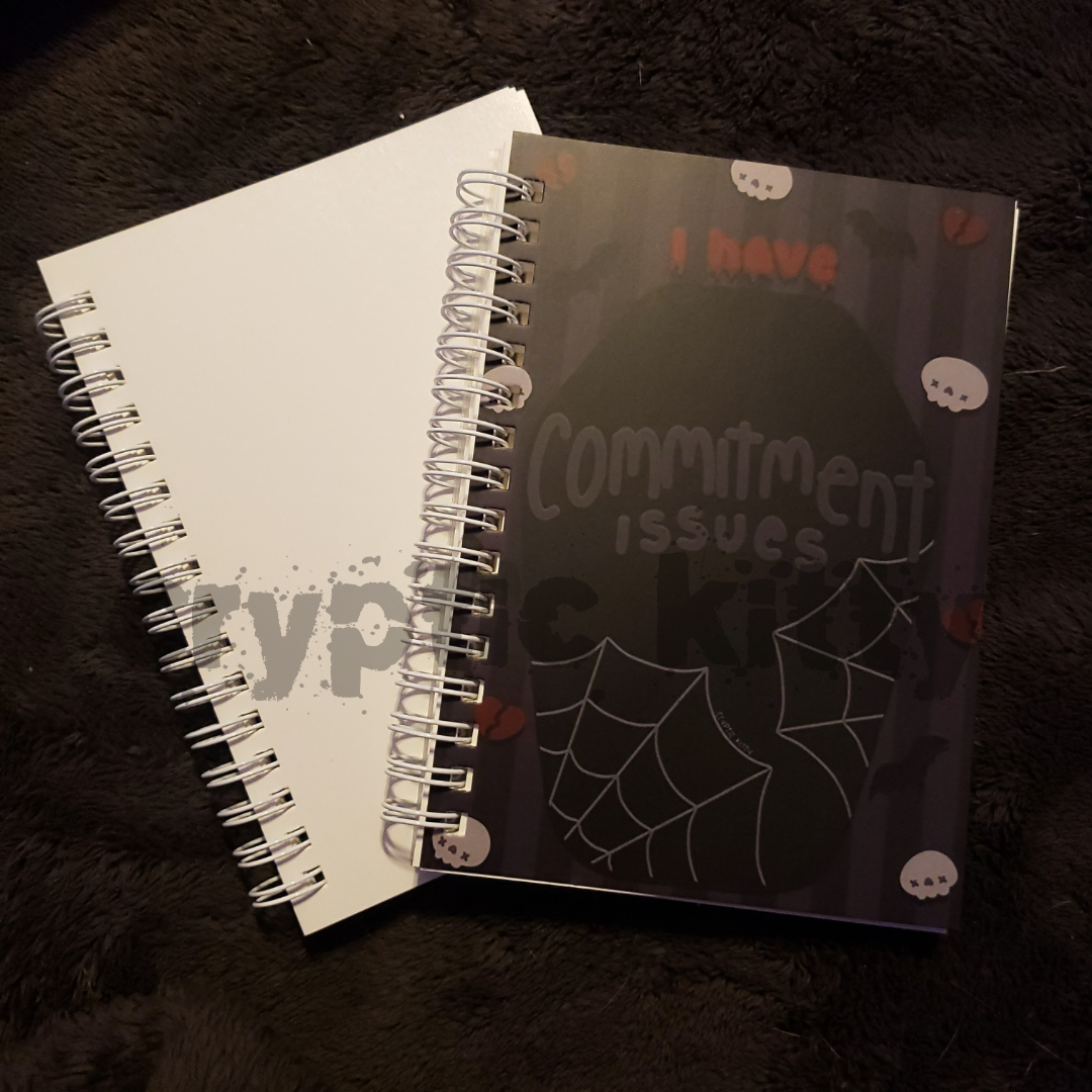 commitment issues reusable sticker book