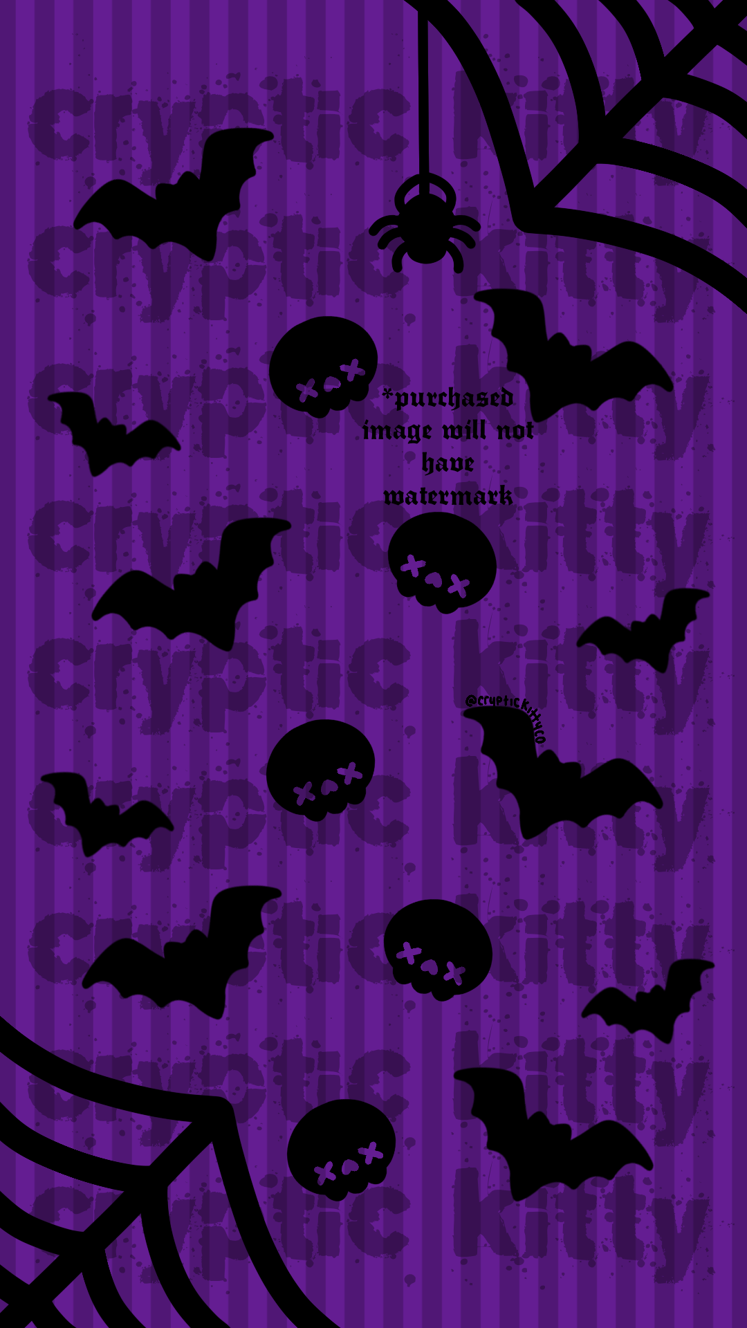 spooky phone wallpaper dark purple