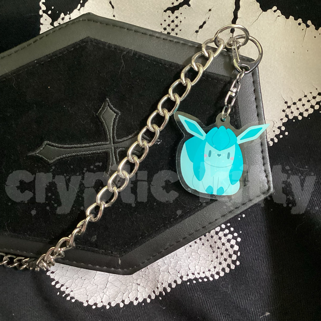 ice fox keychain
