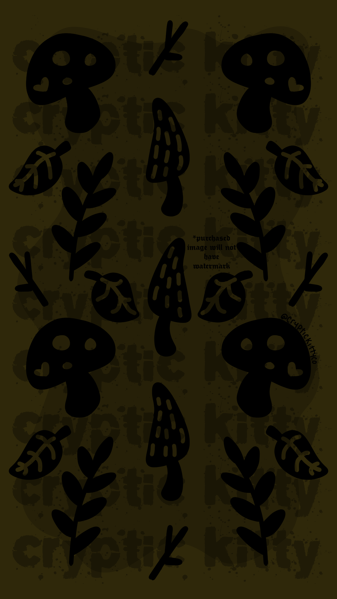 cottagecore phone wallpaper dark yellow