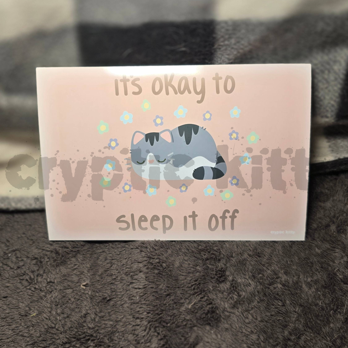 its okay to sleep it off print