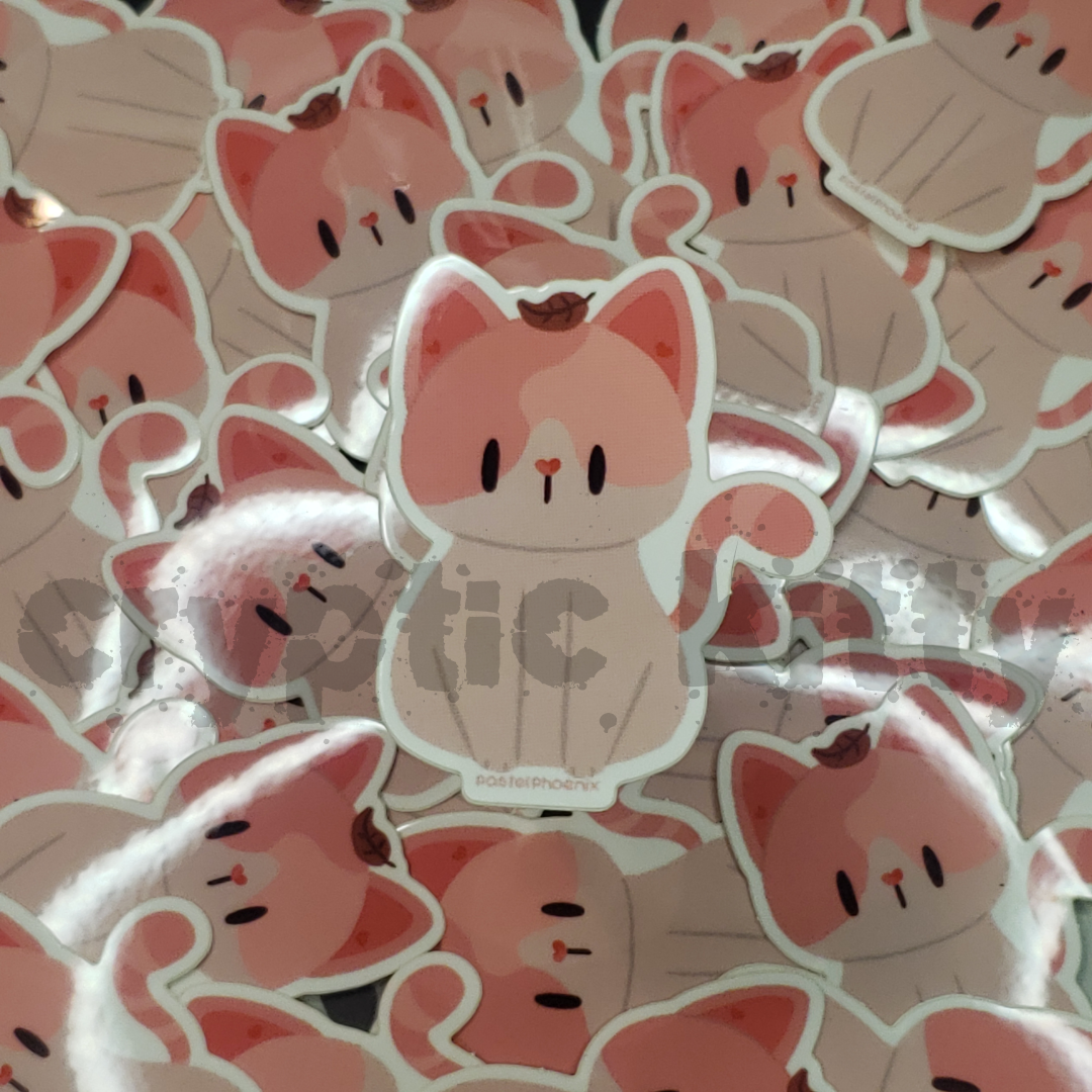 stinky in autumn sticker