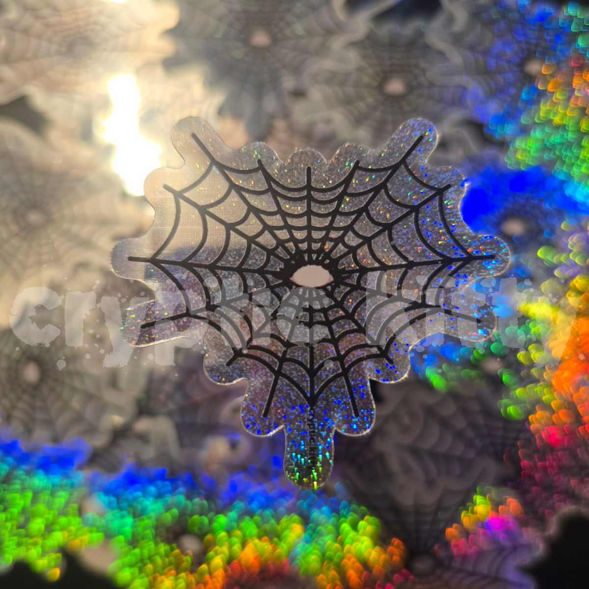 into your web sticker