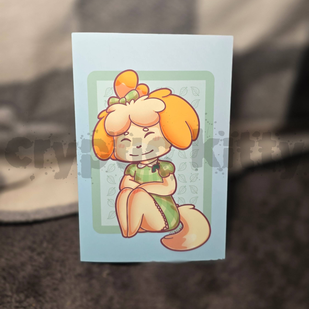 yellow dog print