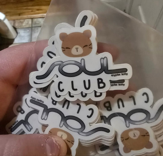 kia soul club sticker