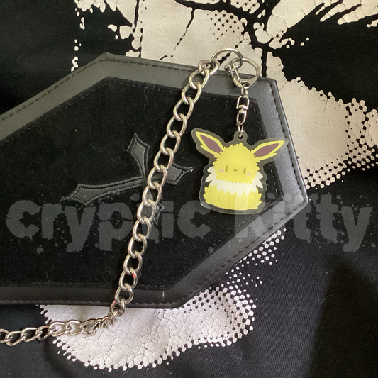 electric fox keychain