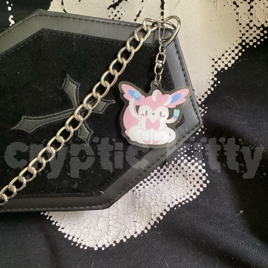 fairy fox keychain