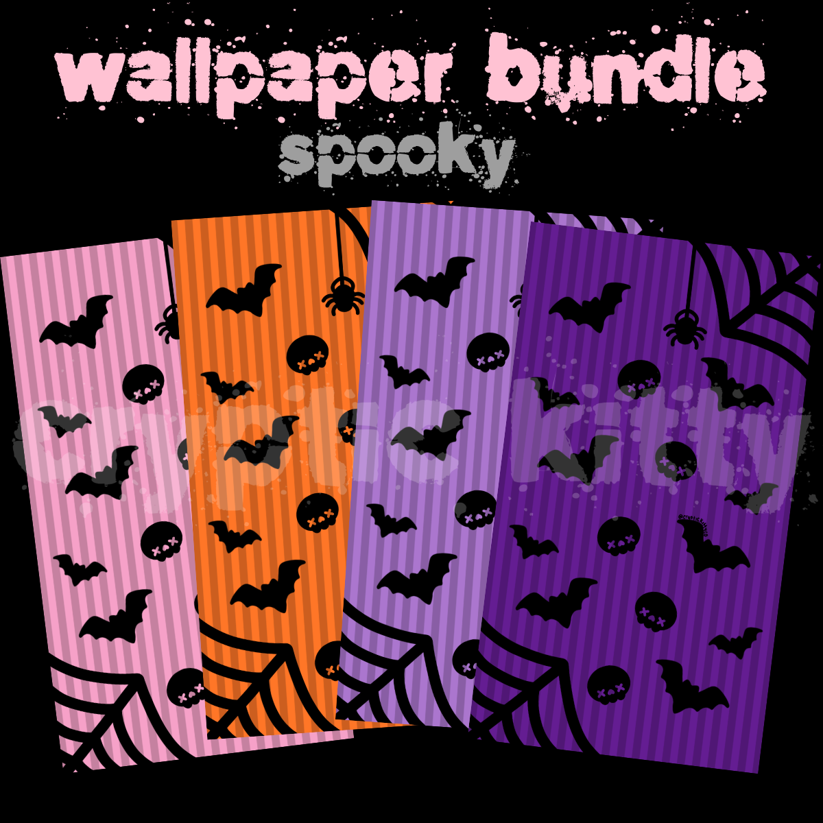 spooky phone wallpaper bundle