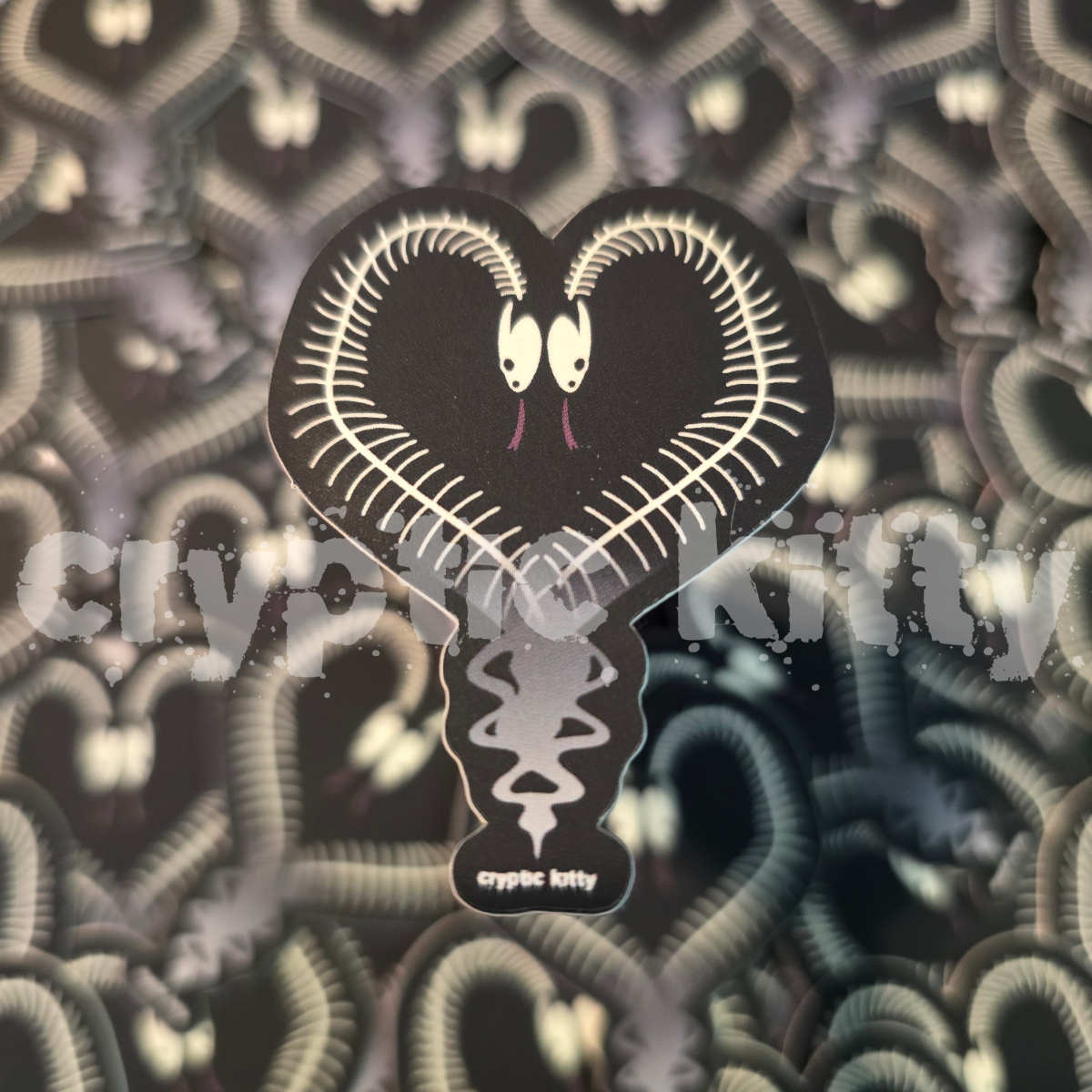 up in snake sticker