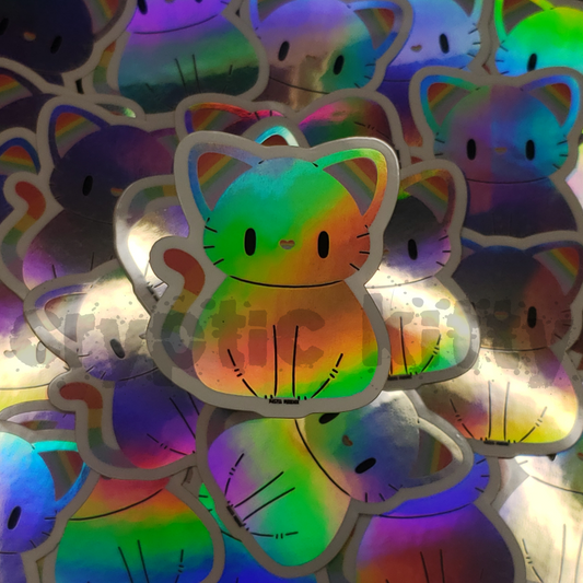 pride kitty sticker