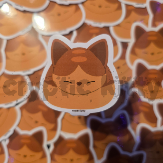 loaf kitty sticker