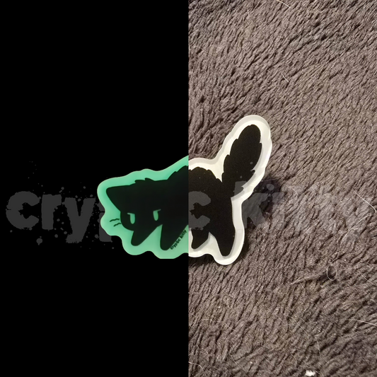 spooked! acrylic pin