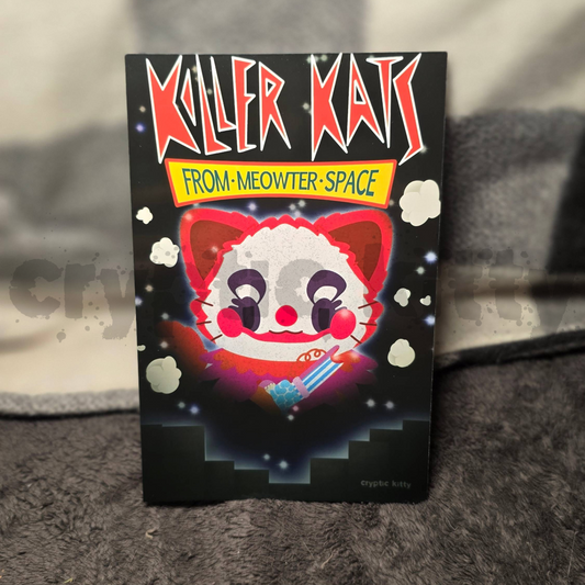 killer katz from meowter space print